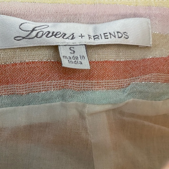 Lovers + Friends 
Lisa Skirt in Spring Rainbow (14) - Picture 6 of 7